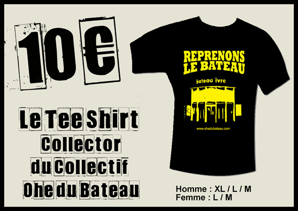 Tee Shirt Collectif Ohé du Bateau !