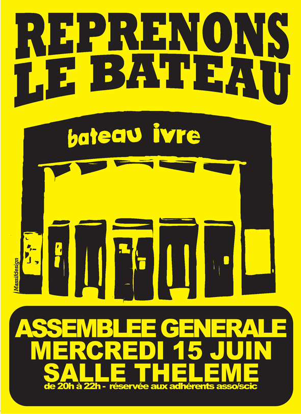 AG le 15 juin 2011 à 20h salle Thélème à Tours