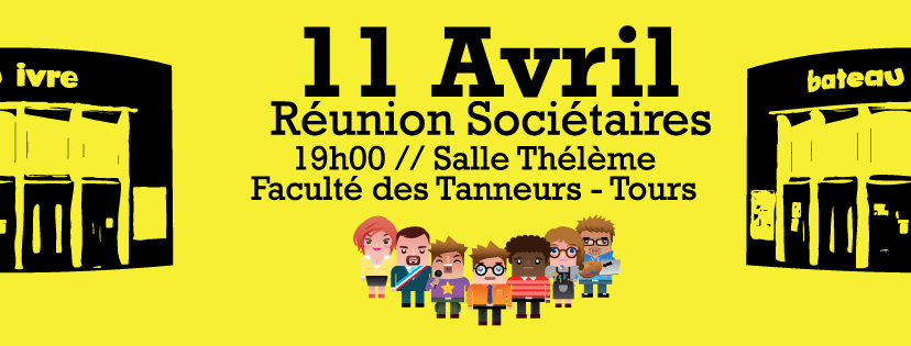 Réunion des futurs sociétaires le 11 Avril à 19h