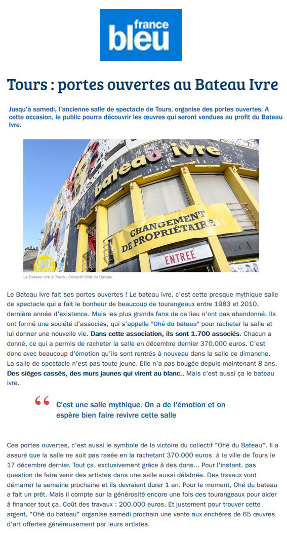 France Bleu 15-01-2018