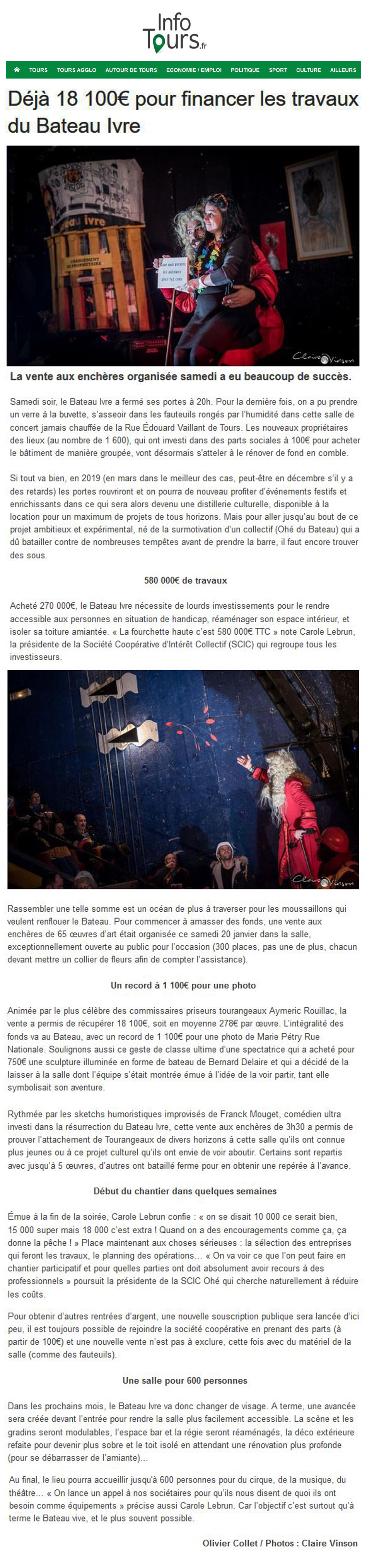 Info tours 22-01-18
