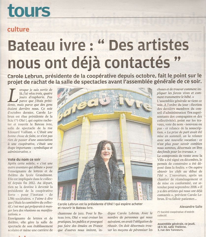 Ohé du Bateau NR 16-03-17