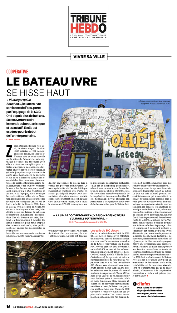 Tribune de Tours 12-03-2019