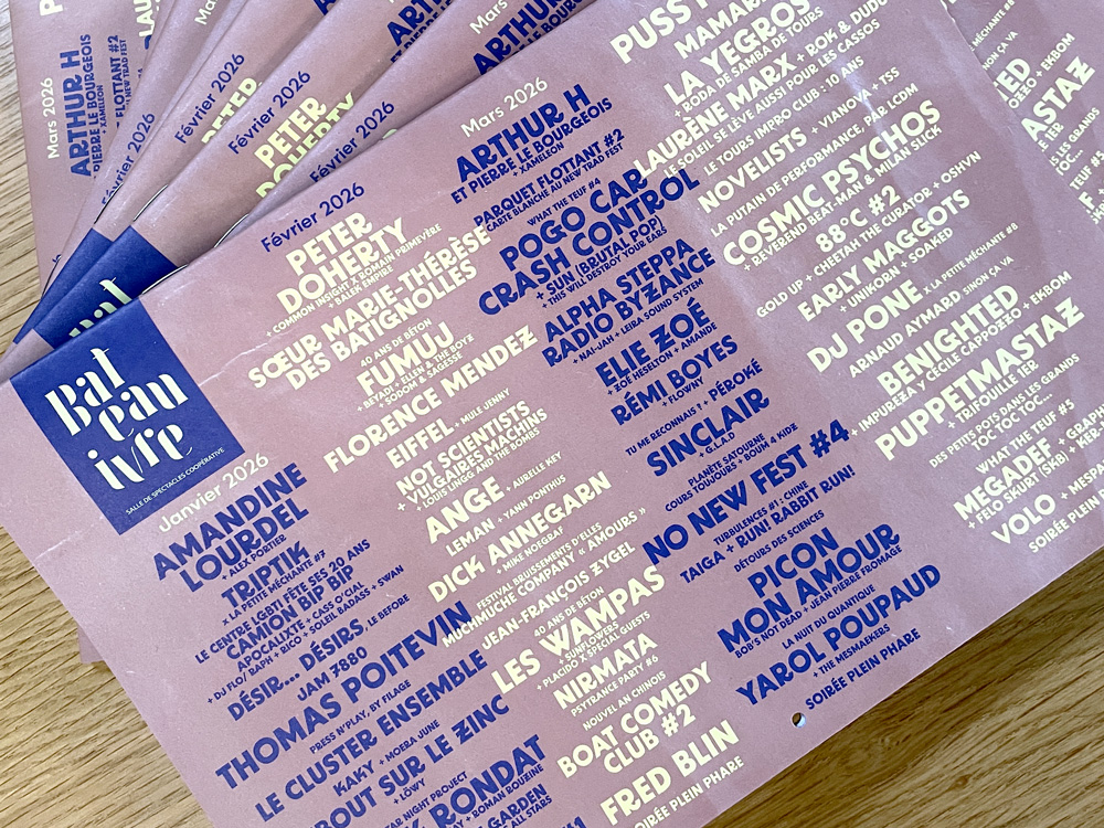 Calendrier Janvier – avril 2026